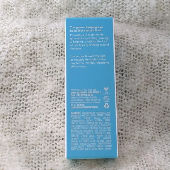 TULA Skincare glow + get it cooling & brightening eye balm, 10g/0.35oz - Picture 5 of 11